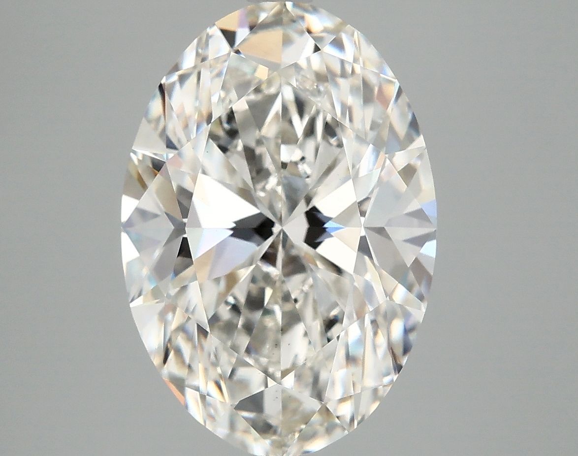 5.02 ct. oval Lab Grown Diamond front image
