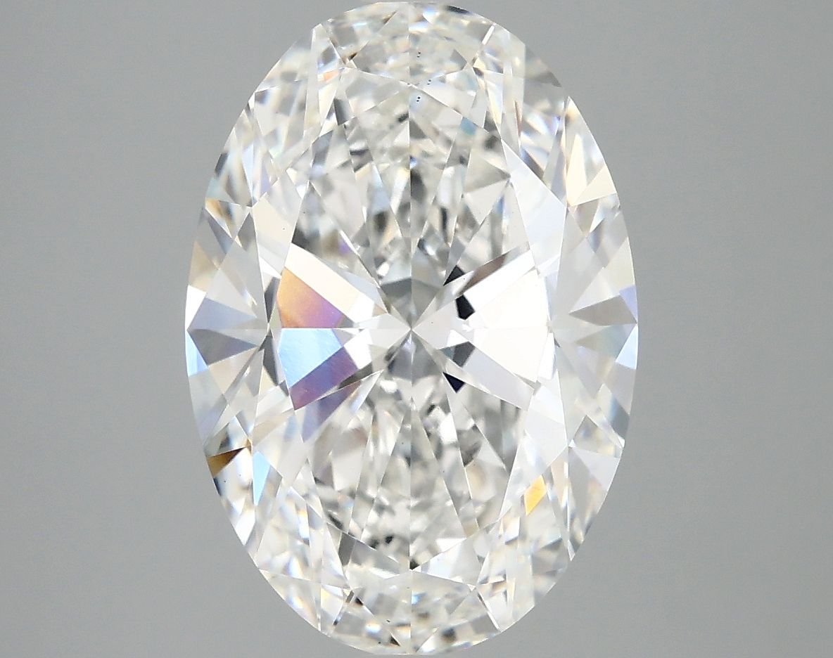 5.03 ct. oval Lab Grown Diamond front image