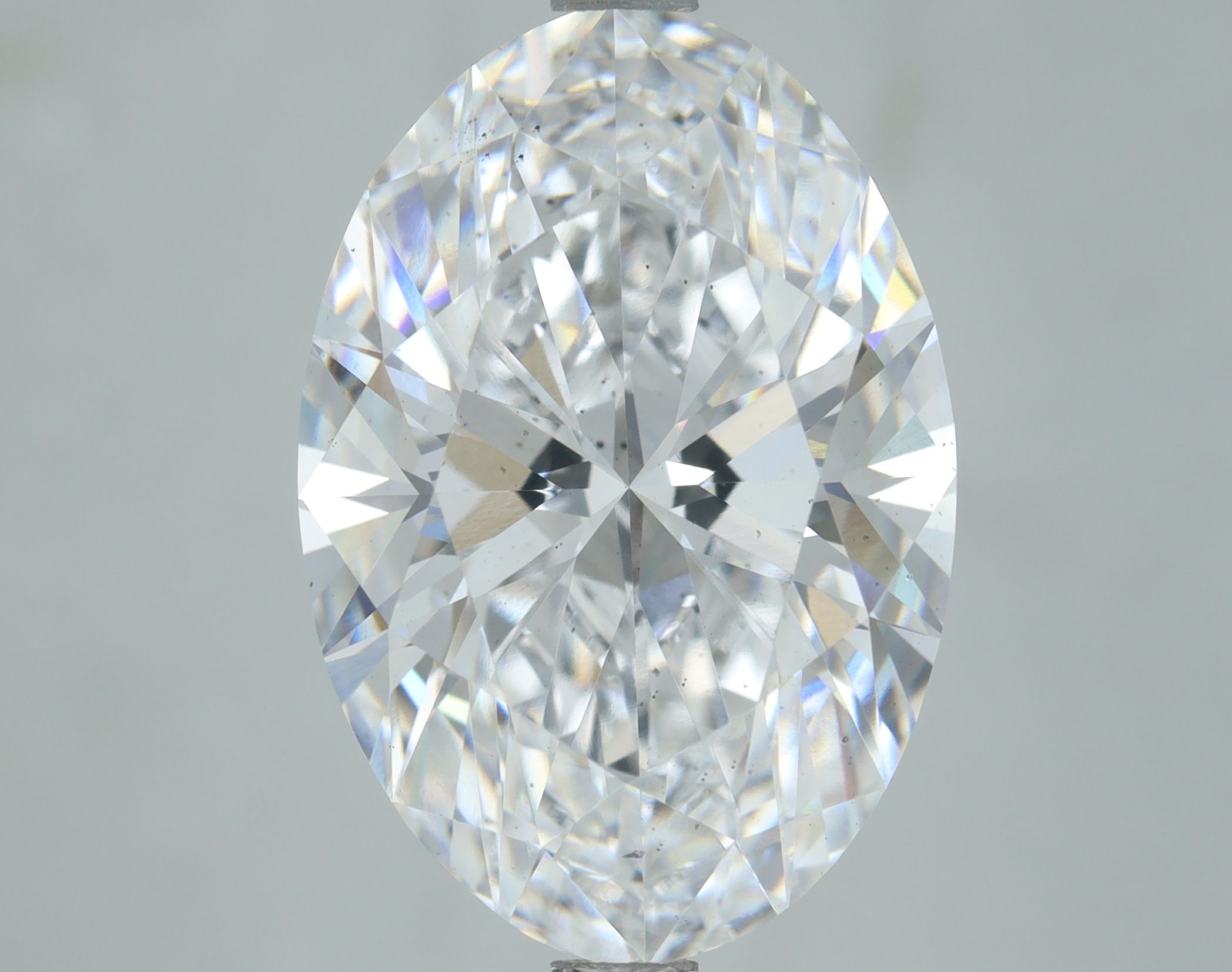 5.01 ct. oval Lab Grown Diamond front image
