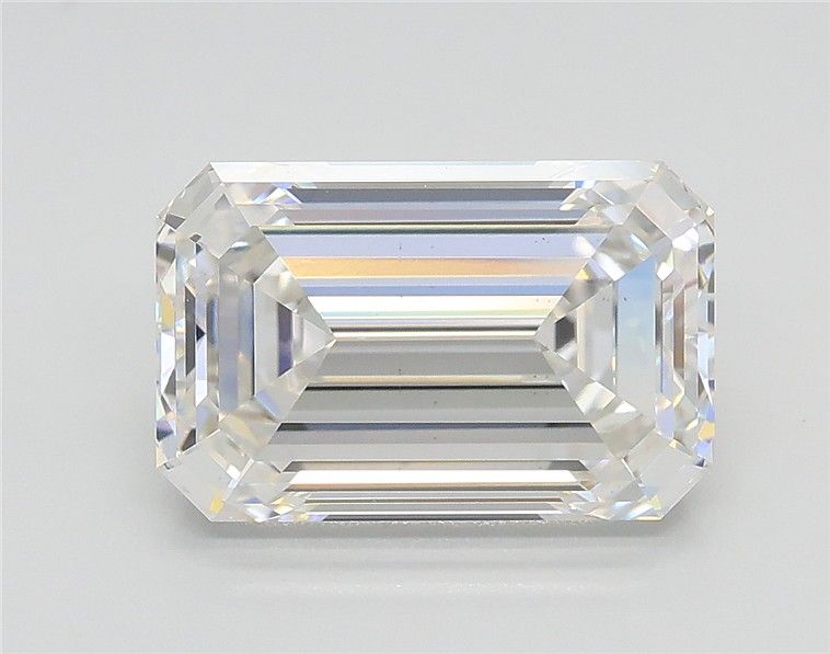 3.04 ct. emerald Lab Grown Diamond front image