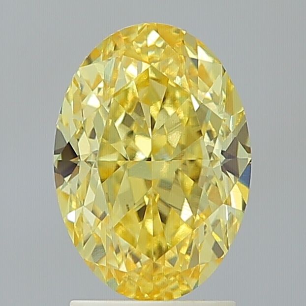 3.06 ct. oval Lab Grown Diamond front image
