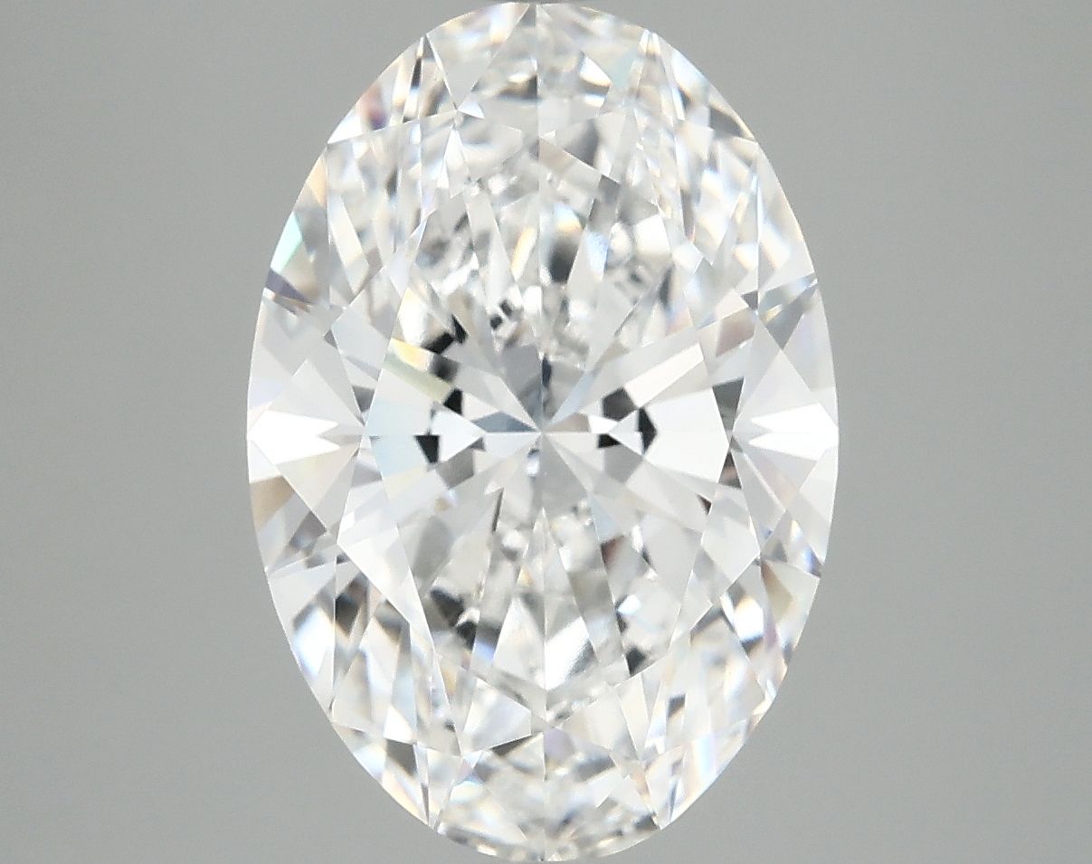 5.03 ct. oval Lab Grown Diamond front image