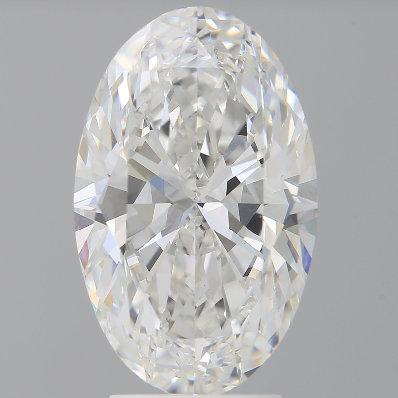 4.05 ct. oval Lab Grown Diamond front image