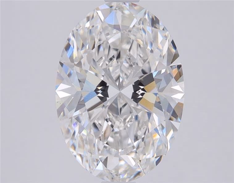 3.04 ct. oval Lab Grown Diamond front image