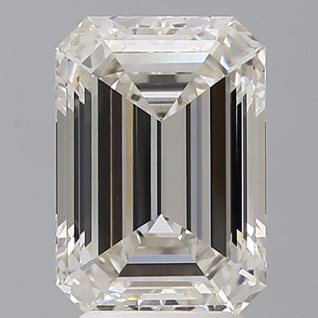 3.58 ct. emerald Lab Grown Diamond front image