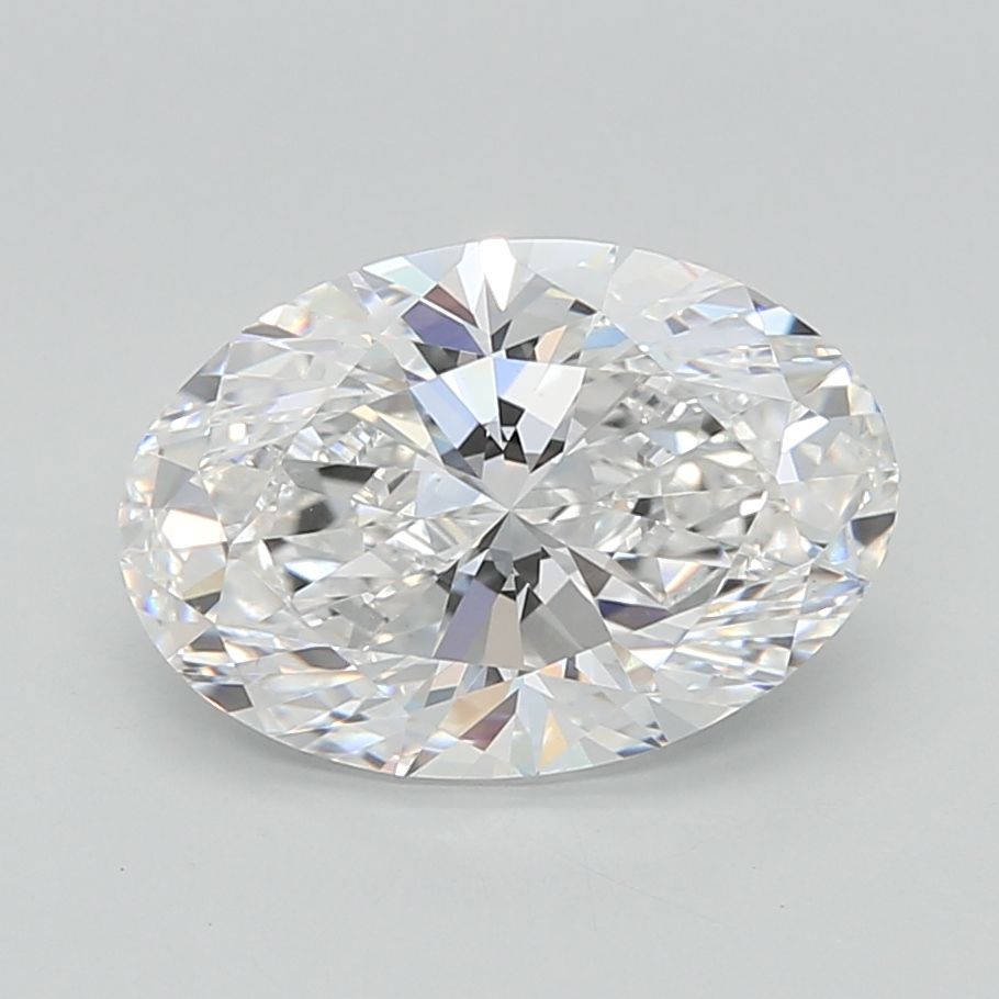 4.08 ct. oval Lab Grown Diamond front image
