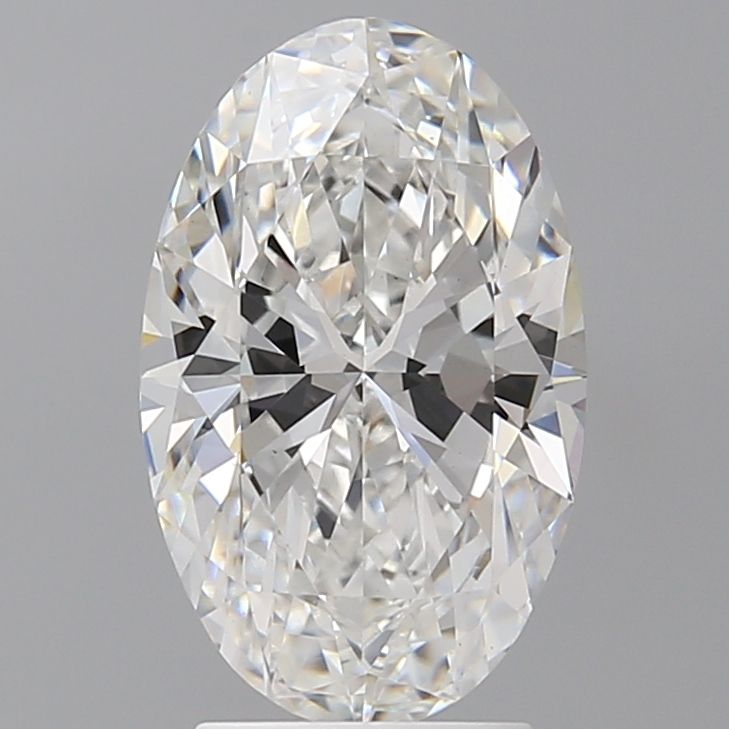 3.07 ct. oval Lab Grown Diamond front image