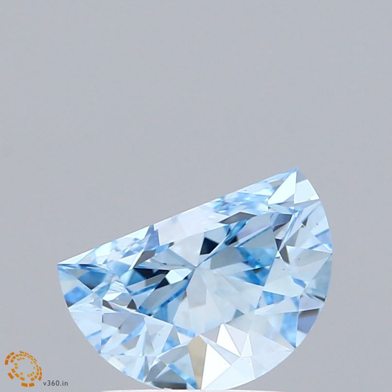 1.73 ct lab-grown Half moon Diamond