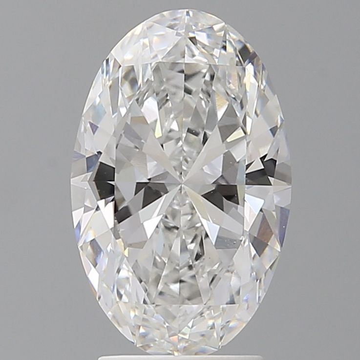 3.10 ct. oval Lab Grown Diamond front image
