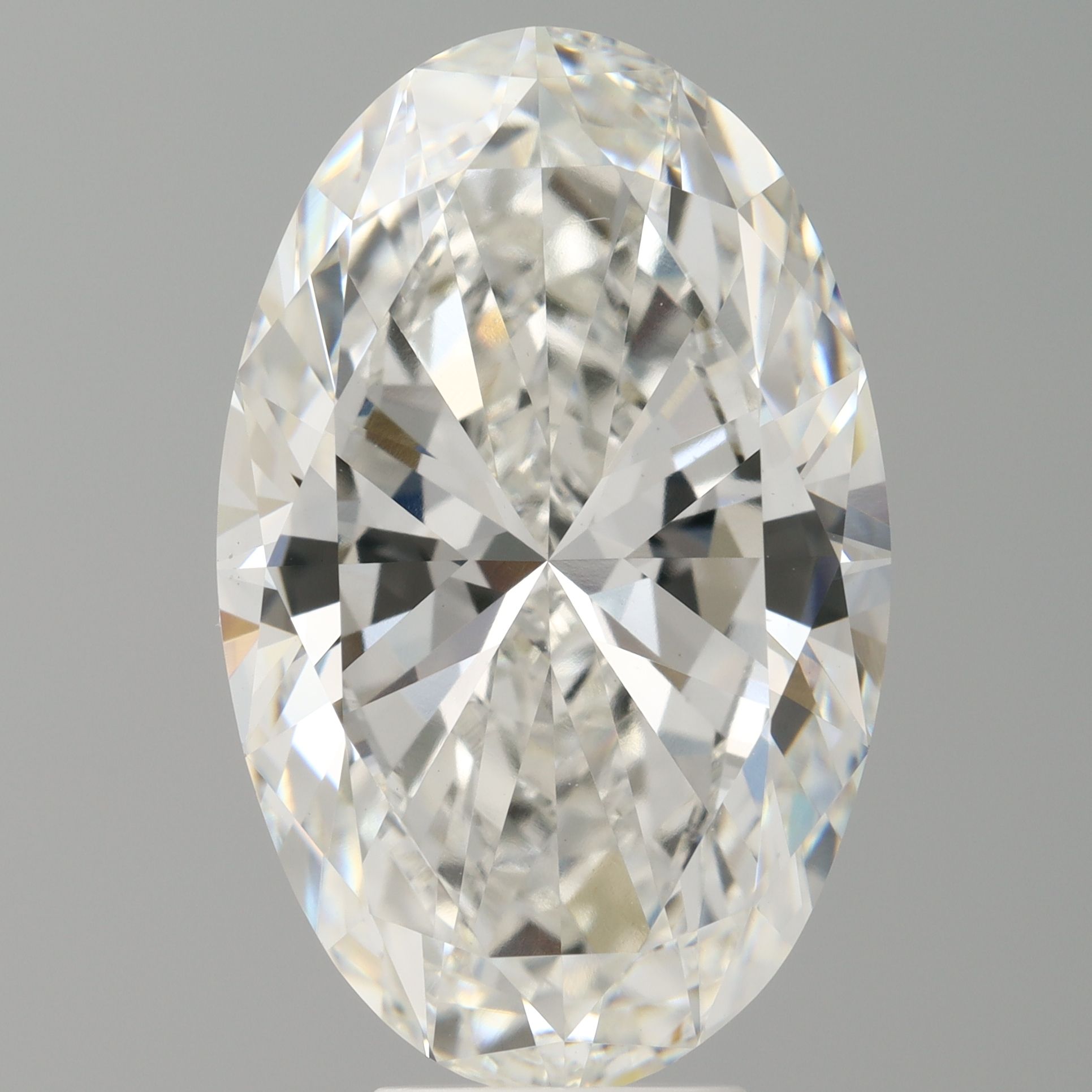 7.52 ct. oval Lab Grown Diamond front image