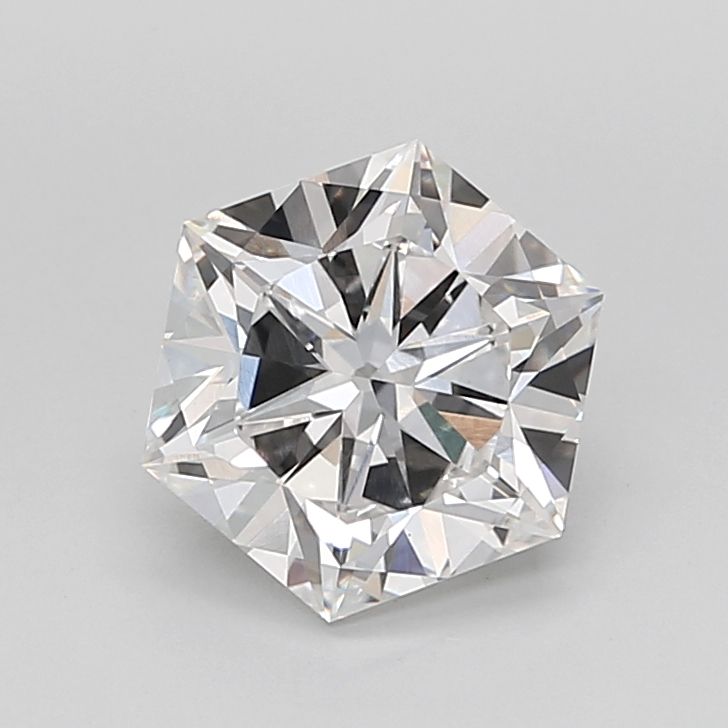 3.09 ct lab-grown Hexagonal Diamond