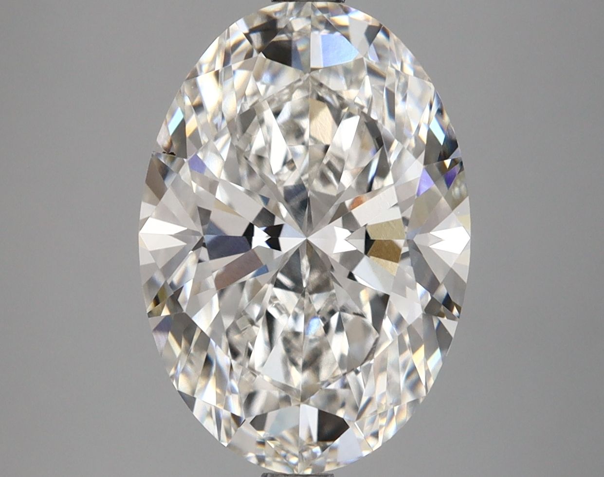 4.65 ct. oval Lab Grown Diamond front image
