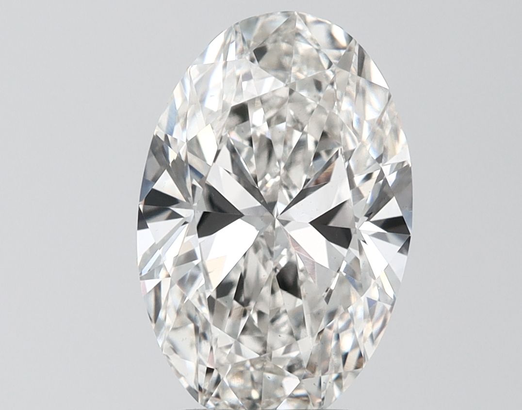 3.19 ct. oval Lab Grown Diamond front image