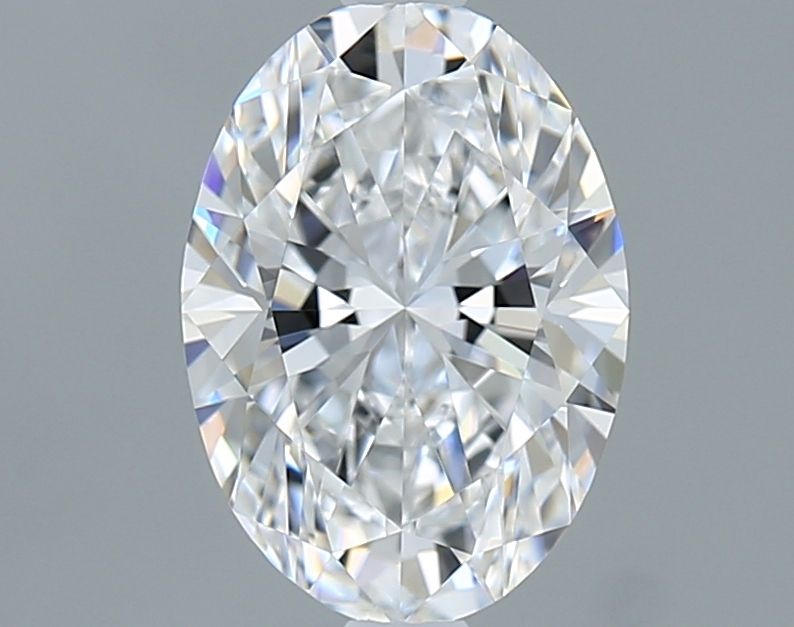 1.24 ct. oval Lab Grown Diamond front image