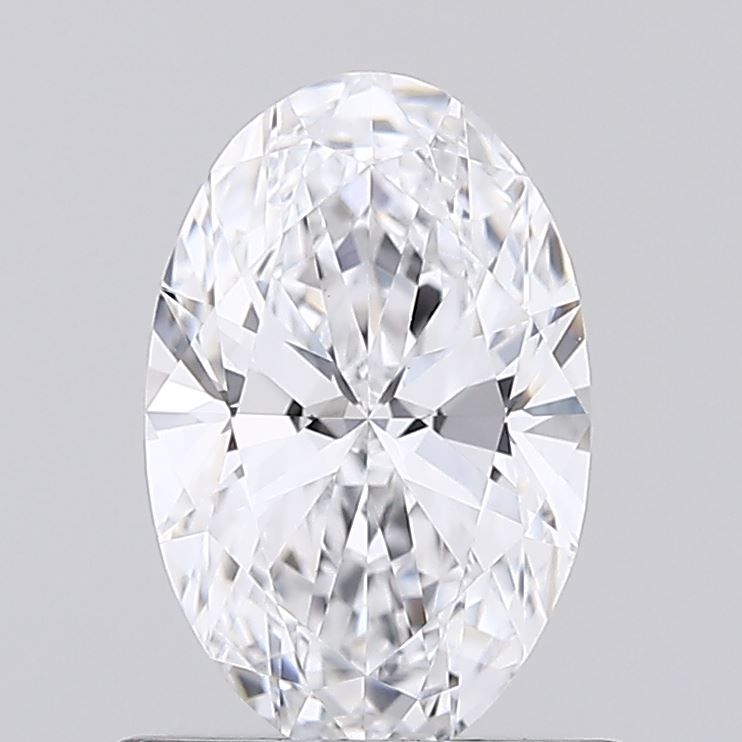 0.75 ct. oval Lab Grown Diamond front image