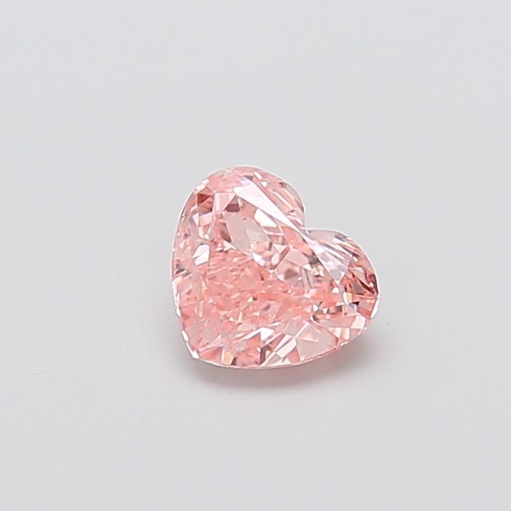 1.01 CT Fancy Intense Pink HEART