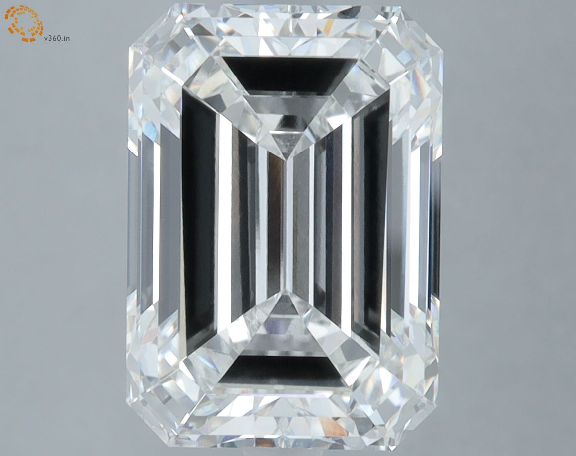 6.07 ct. emerald Lab Grown Diamond front image