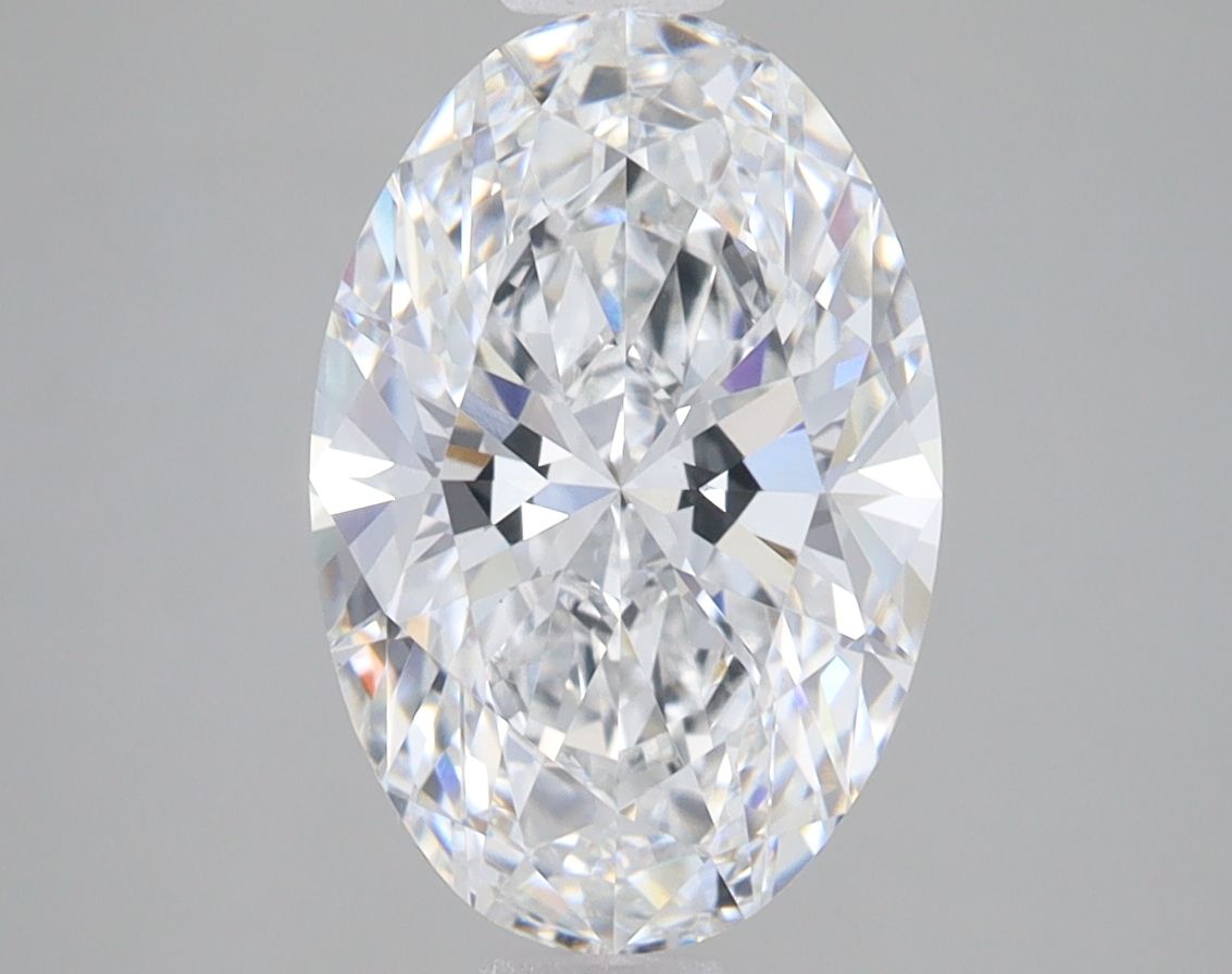 3.01 ct. oval Lab Grown Diamond front image