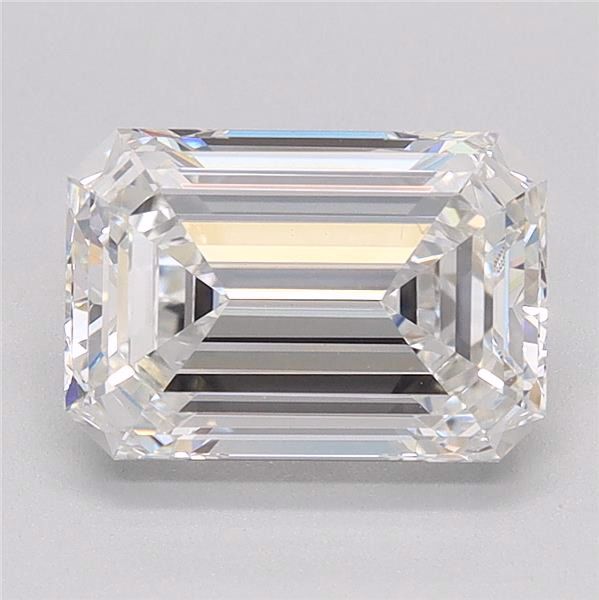 7.50 ct. emerald Lab Grown Diamond front image
