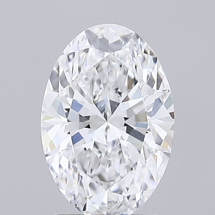 2.00 ct. oval Lab Grown Diamond front image