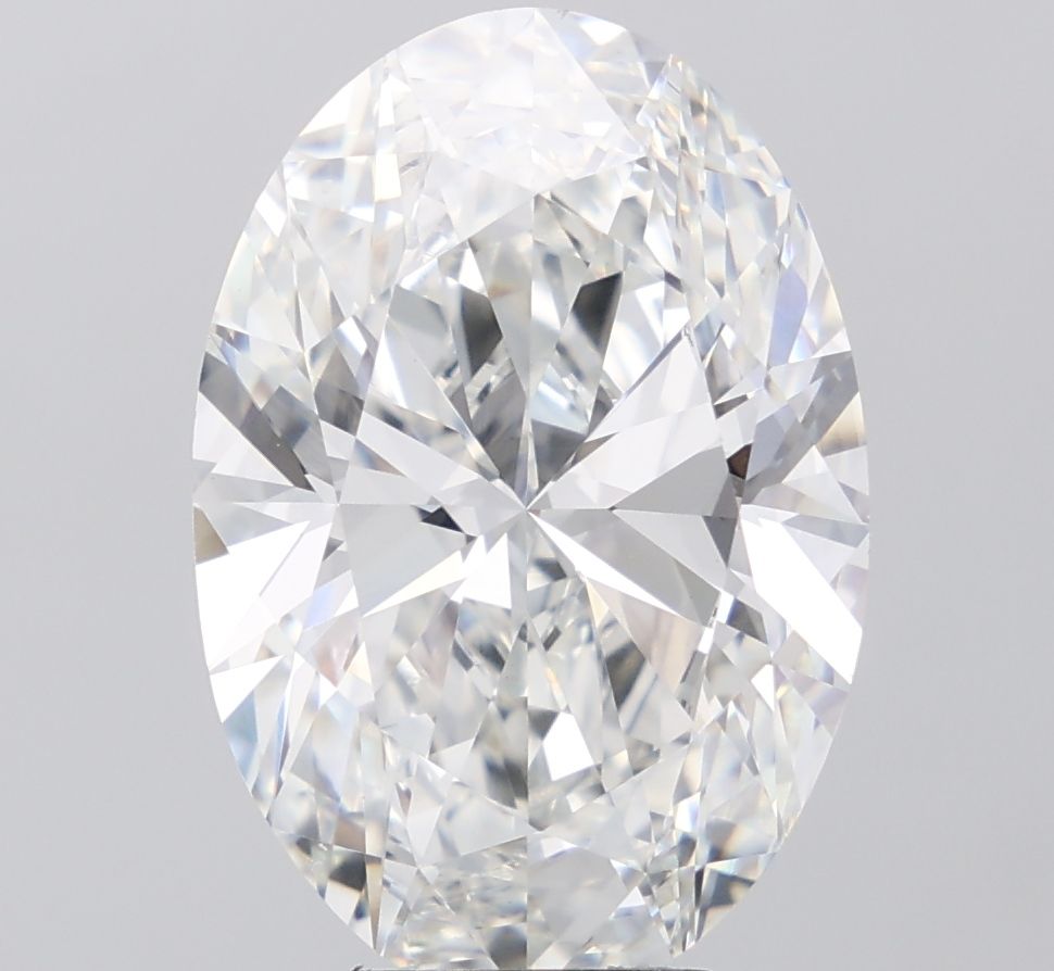8.76 ct. oval Lab Grown Diamond front image
