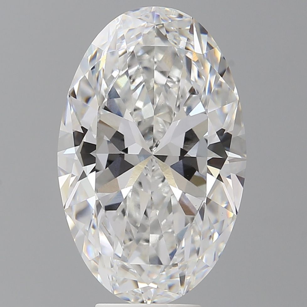 7.08 ct. oval Lab Grown Diamond front image