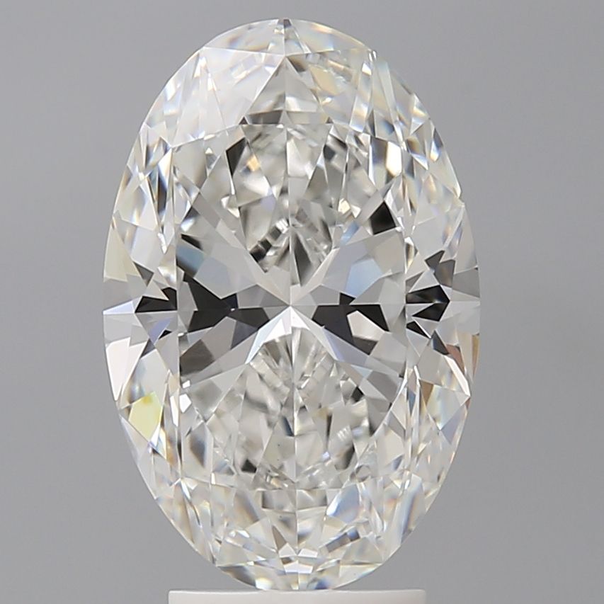 4.09 ct. oval Lab Grown Diamond front image