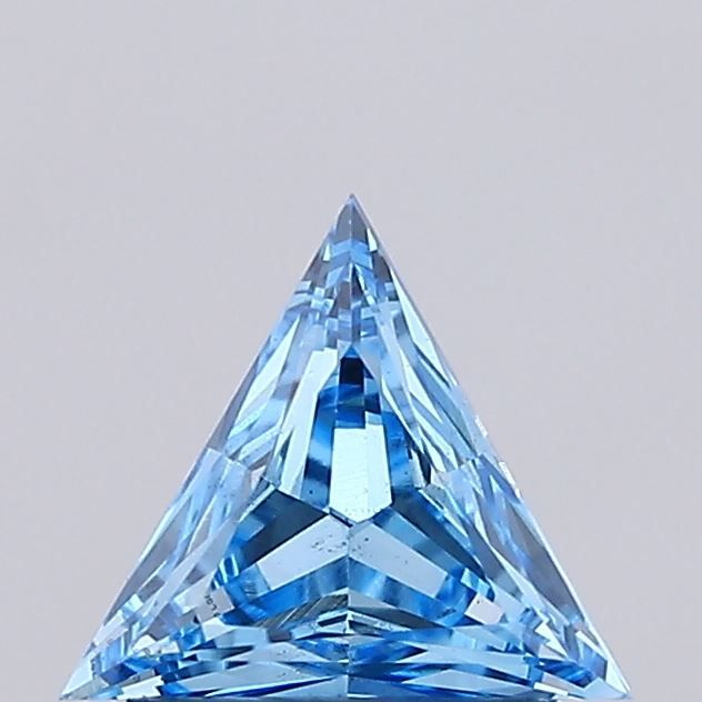 1.03 CT Fancy Vivid Blue TRIANGULAR