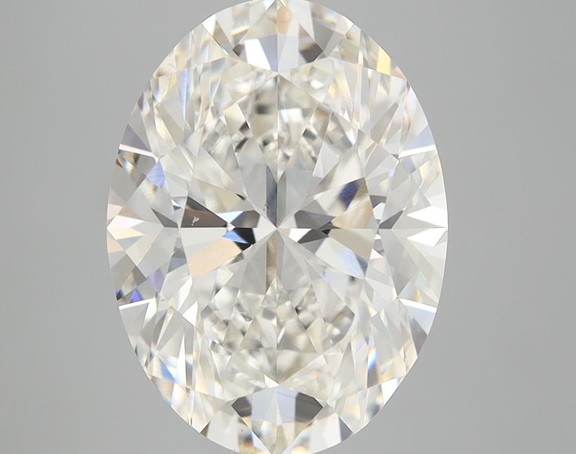 5.04 ct. oval Lab Grown Diamond front image