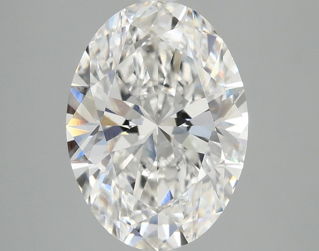 4.06 ct. oval Lab Grown Diamond front image