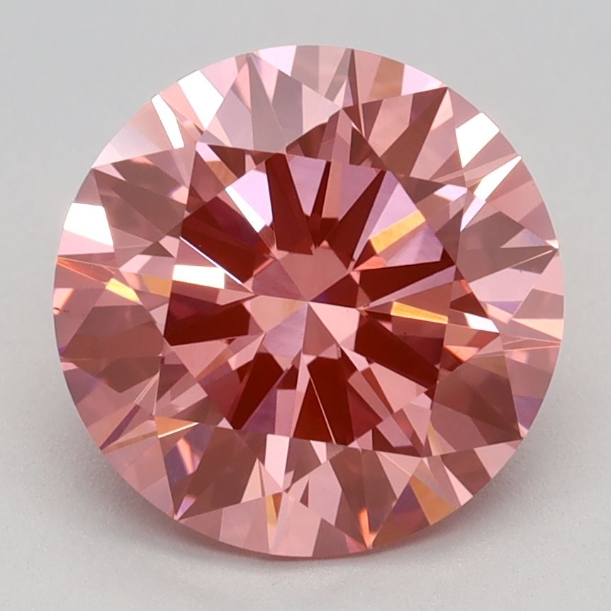 2.58 ct. round Lab Grown Diamond front image