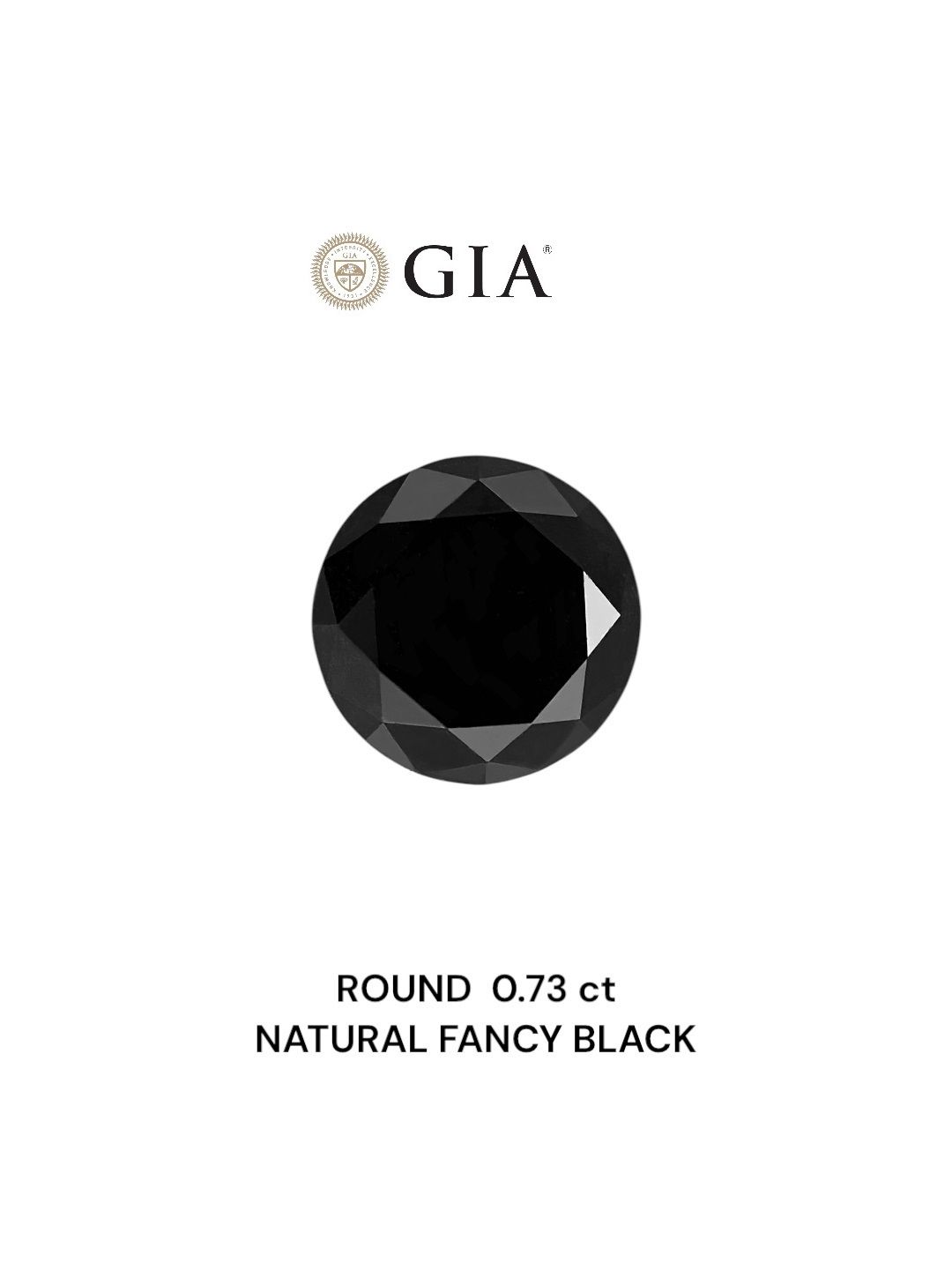 0.73 ct Round diamond