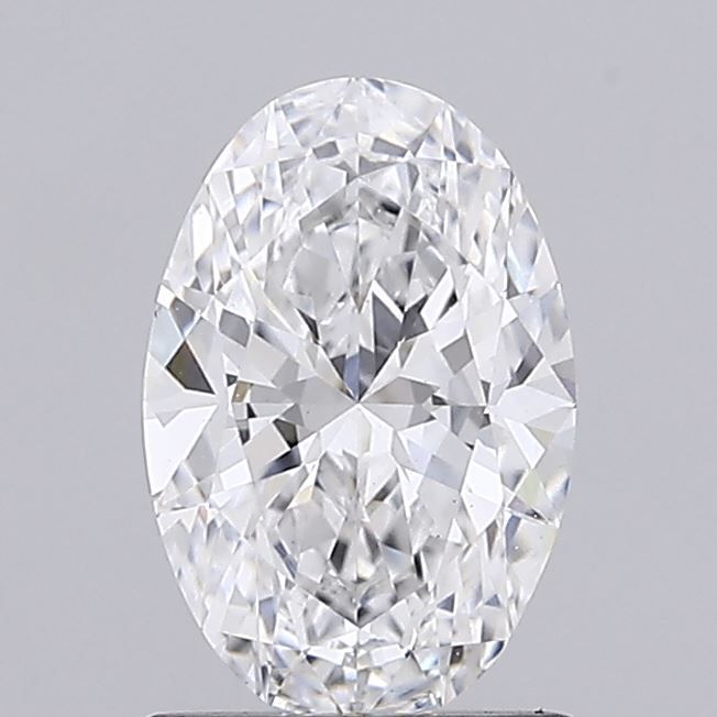 1.23 ct. oval Lab Grown Diamond front image