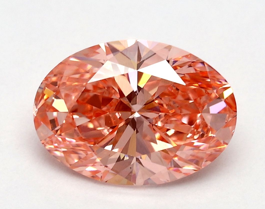 2.02 ct. oval Lab Grown Diamond front image