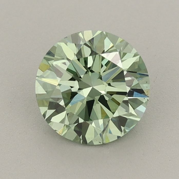 0.89 CT Fancy Vivid Green ROUND