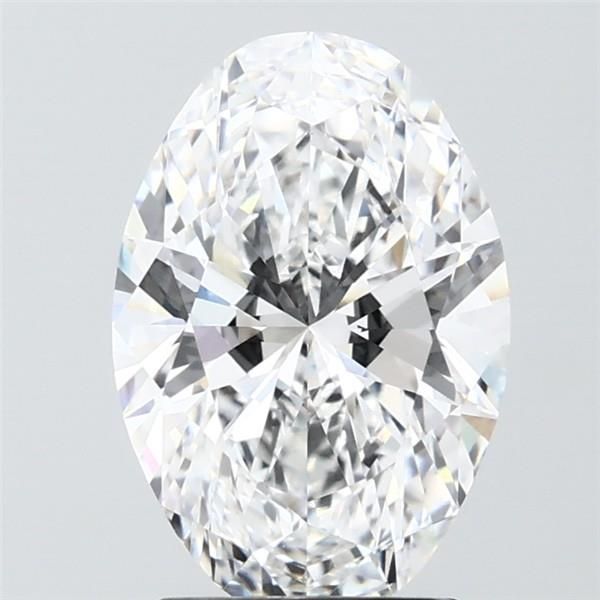2.51 ct. oval Lab Grown Diamond front image