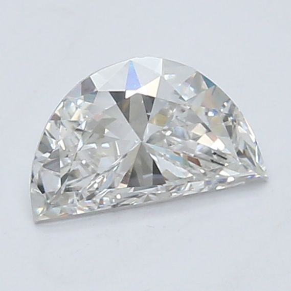 0.73 ct lab-grown Half moon Diamond