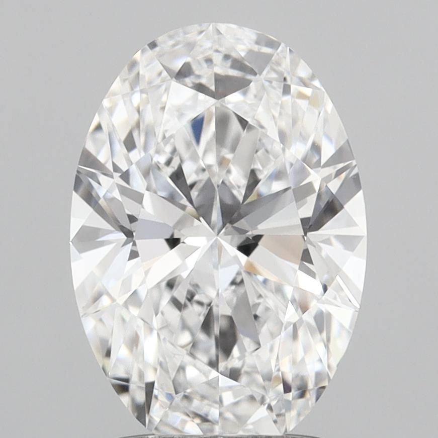 1.96 ct. oval Lab Grown Diamond front image