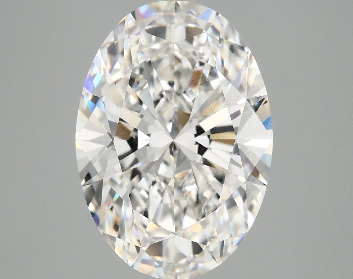 4.90 ct. oval Lab Grown Diamond front image