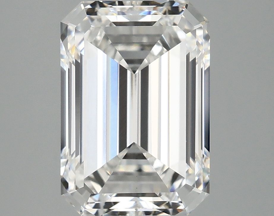 3.78 ct. emerald Lab Grown Diamond front image