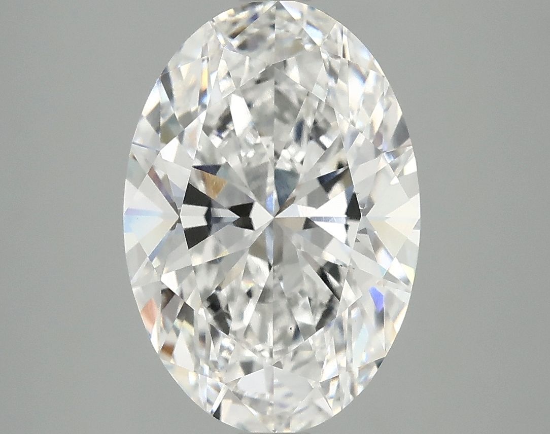 4.06 ct. oval Lab Grown Diamond front image