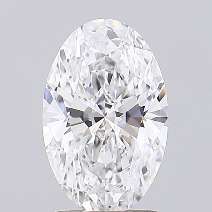 1.71 ct. oval Lab Grown Diamond front image