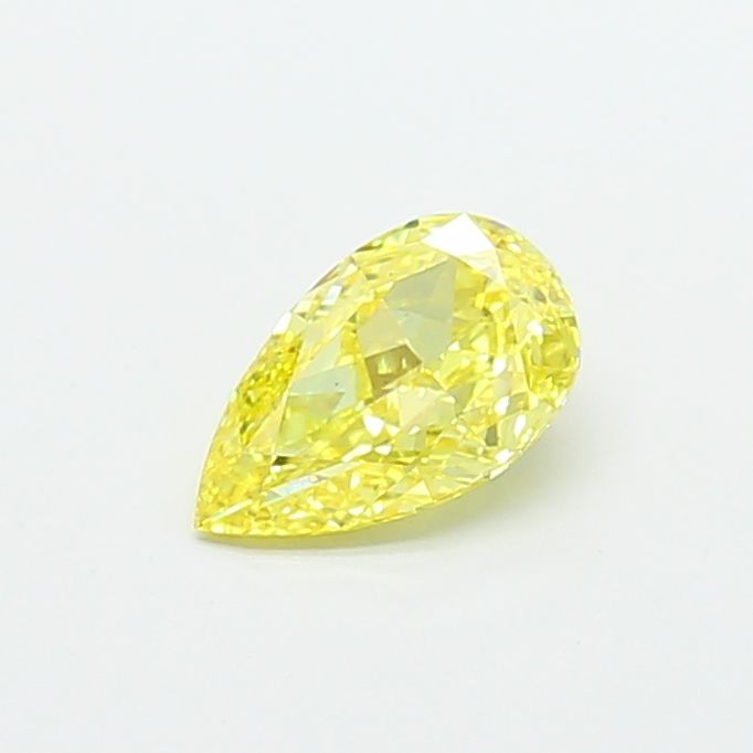 1.34 CT Fancy Intense Yellow PEAR