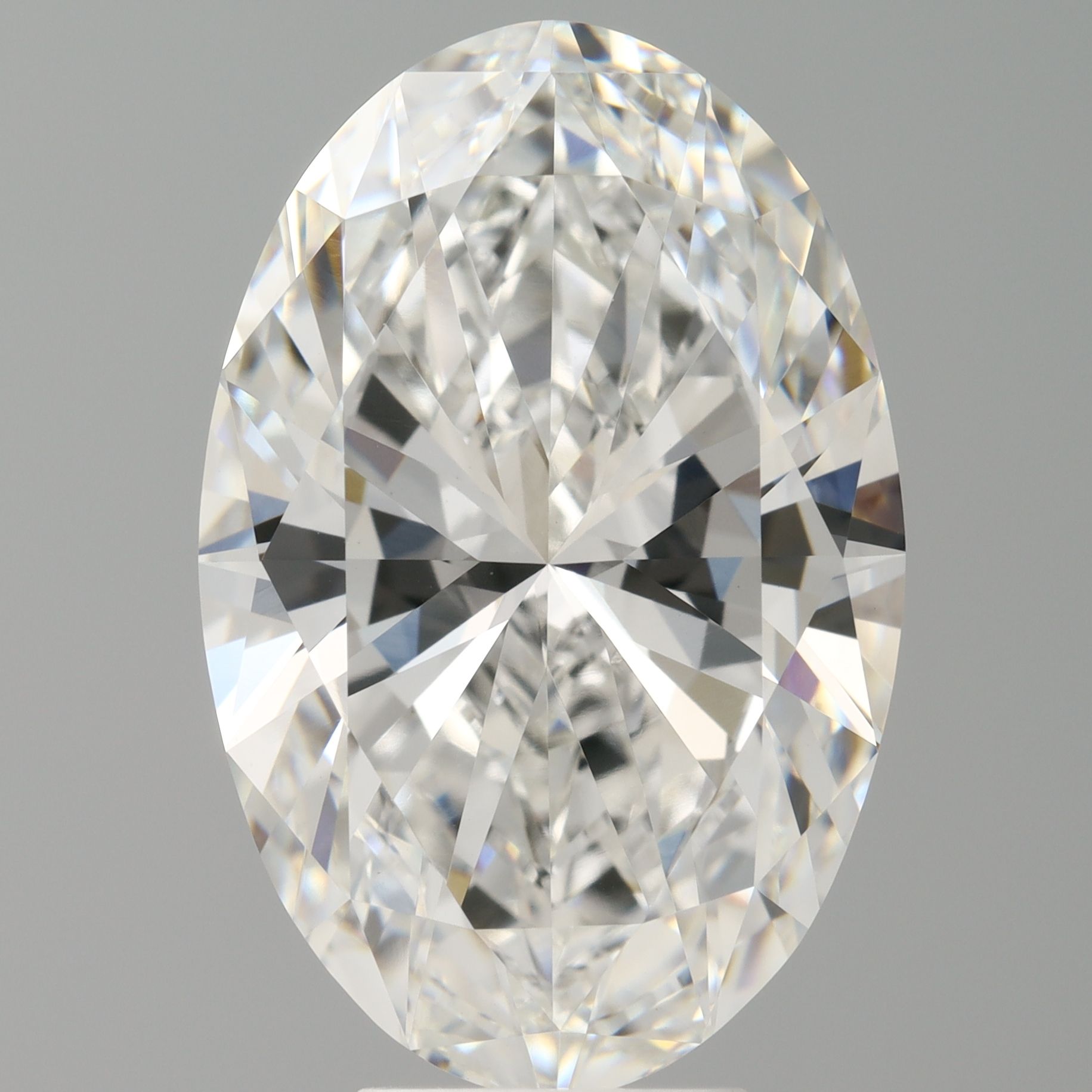 7.02 ct. oval Lab Grown Diamond front image