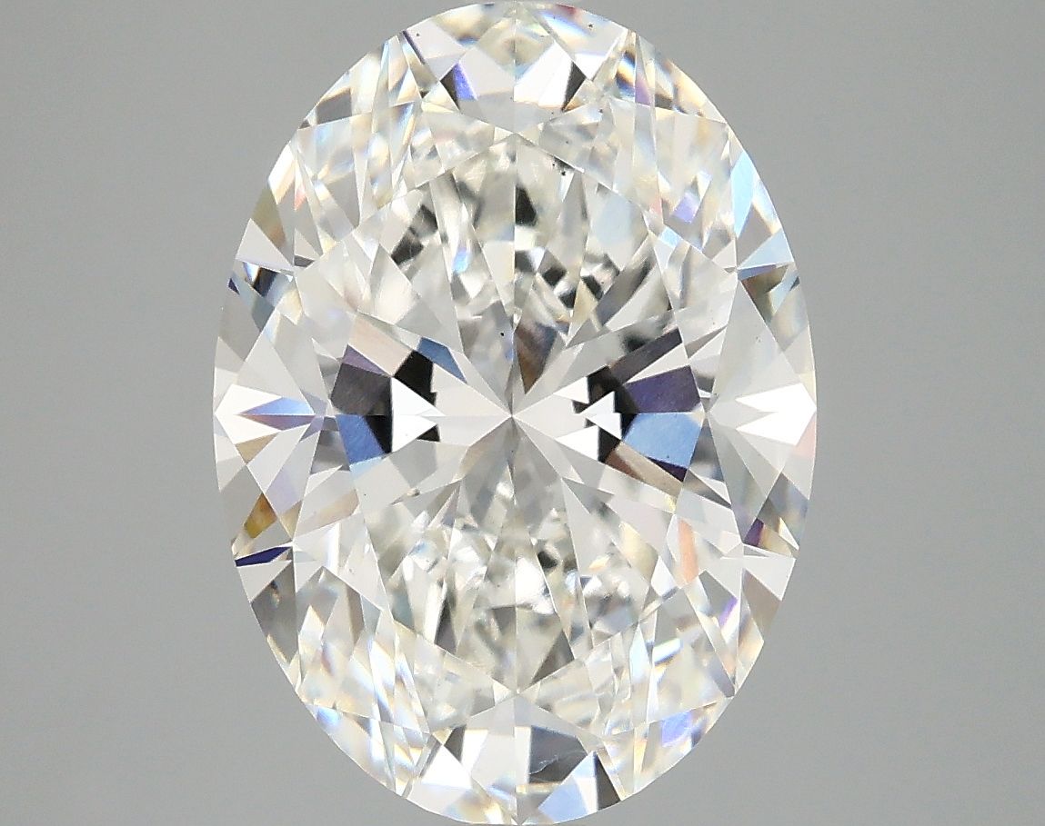 5.01 ct. oval Lab Grown Diamond front image