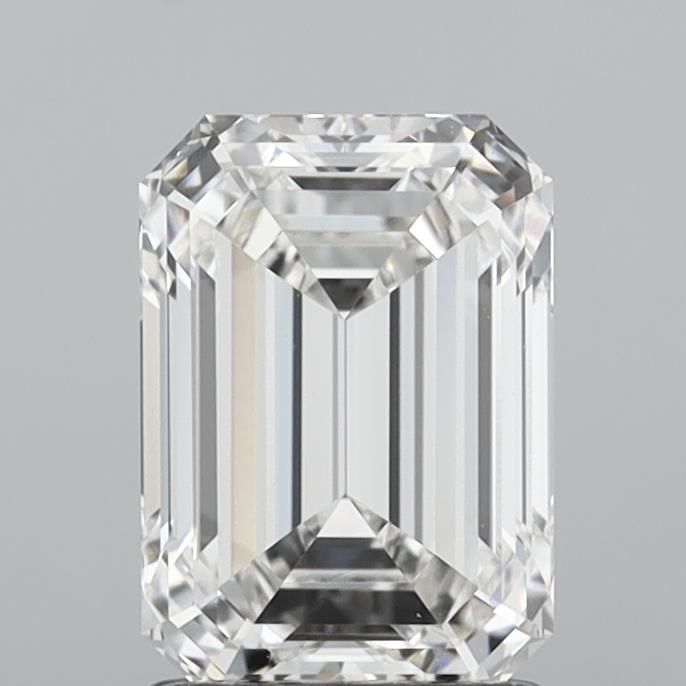 2.08 ct. emerald Lab Grown Diamond front image
