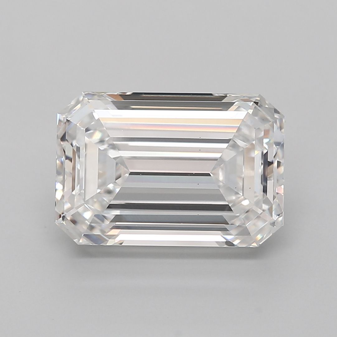6.08 ct. emerald Lab Grown Diamond front image