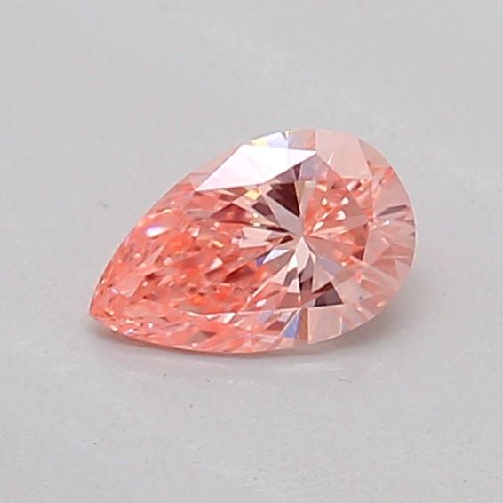0.18 CT Fancy Vivid Pink PEAR