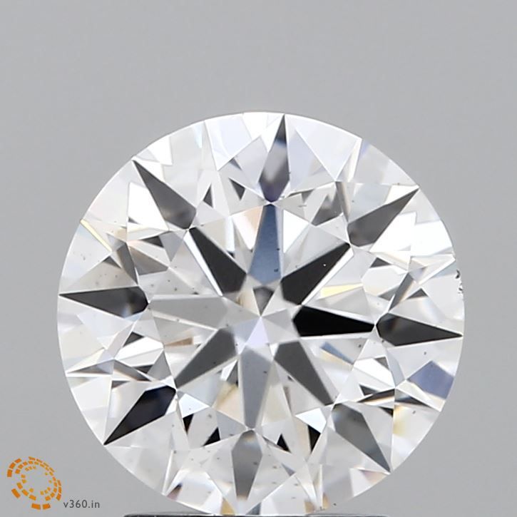 2.70 ct. round Lab Grown Diamond front image