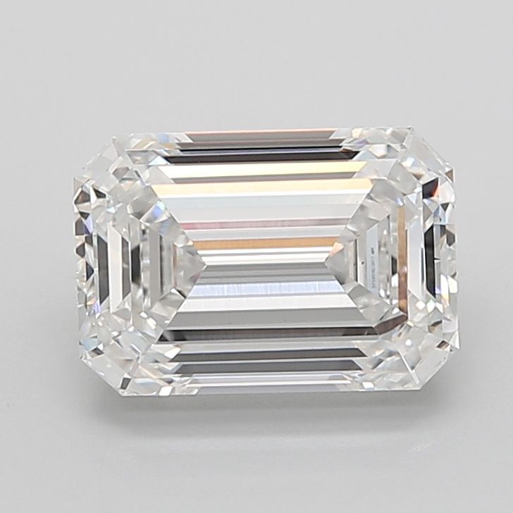 7.05 ct. emerald Lab Grown Diamond front image